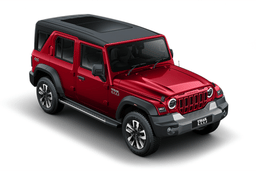 Mahindra Thar Roxx Color Tango Red